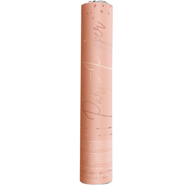 Confetti Kanon Roze 28cm van Folat koop je bij Partywinkel
