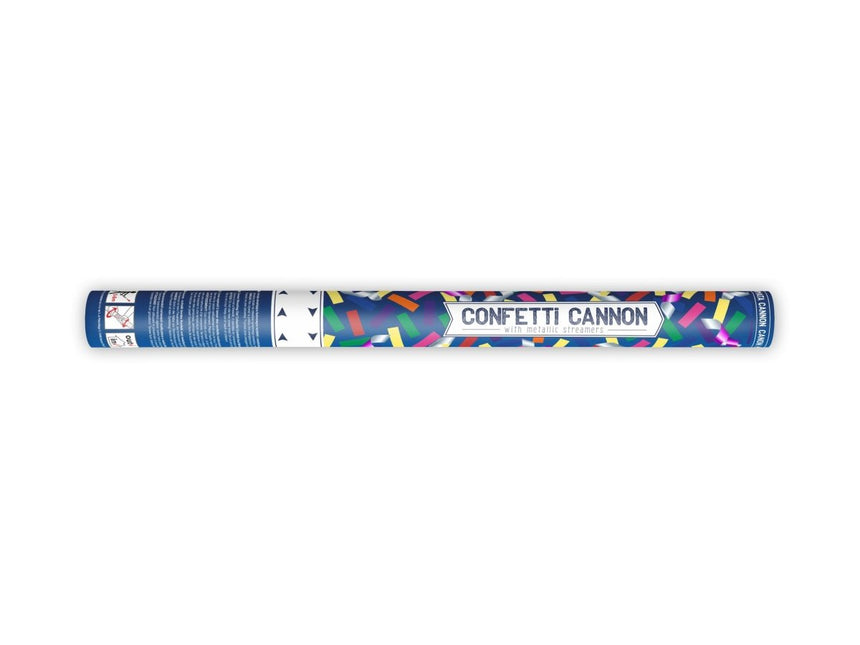 Confetti Kanon Serpentine 60cm van Partydeco koop je bij Partywinkel
