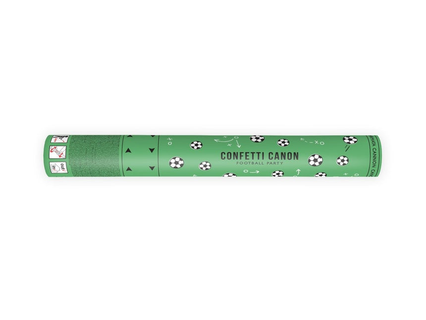 Confetti Kanon Voetbal 40cm van Partydeco koop je bij Partywinkel