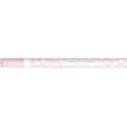 Confetti Kanon Witte Rozenblaadjes 80cm van Partydeco koop je bij Partywinkel