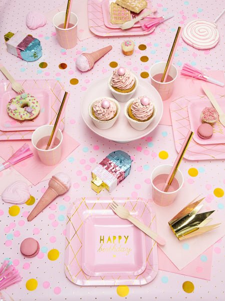 Confetti Rondjes Lichtroze van Partydeco koop je bij Partywinkel