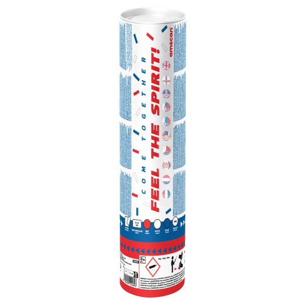 Confetti rood wit blauw van Riethmueller koop je bij Partywinkel