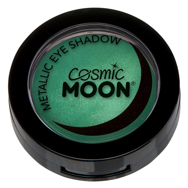 Cosmic Moon Metallic Eye Shadow Green 3.5g van Moon Creations koop je bij Partywinkel
