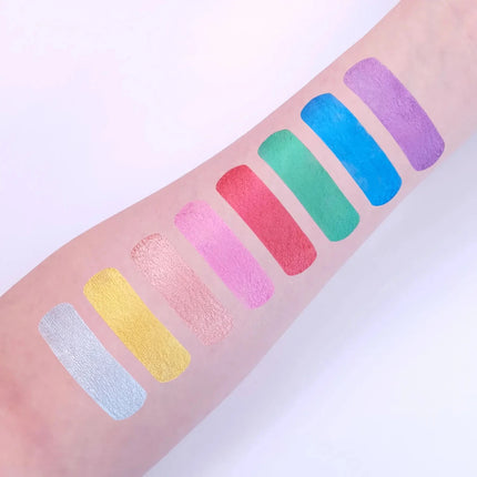 Cosmic Moon Metallic Face Paint Green 12ml van Moon Creations koop je bij Partywinkel