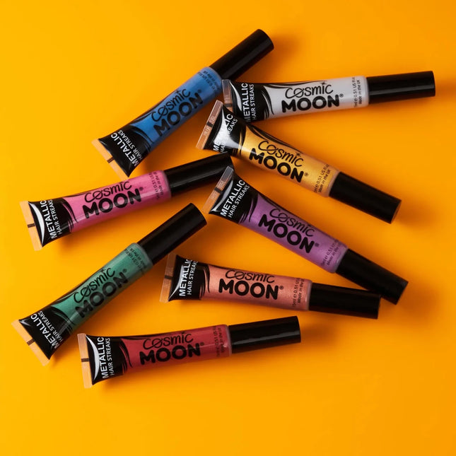 Cosmic Moon Metallic Hair Streaks Rose Gold 15ml van Moon Creations koop je bij Partywinkel