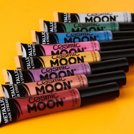 Cosmic Moon Metallic Hair Streaks Rose Gold 15ml van Moon Creations koop je bij Partywinkel