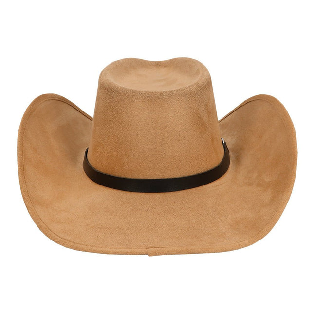 Cowboy Hoed Beige Bronco van Boland koop je bij Partywinkel
