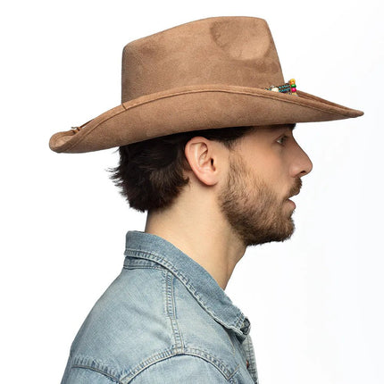 Cowboy Hoed Bruin Festival van Boland koop je bij Partywinkel