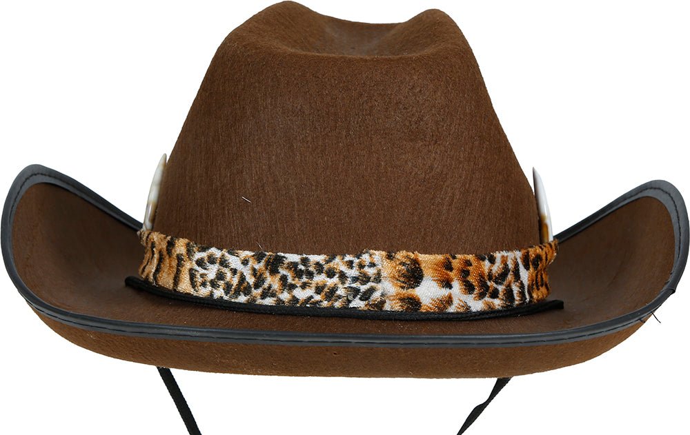 Cowboy Hoed Bruin Vilt van Fiestas Guirca koop je bij Partywinkel