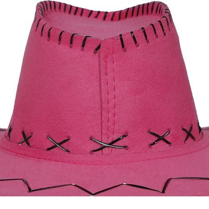 Cowboy Hoed Fuchsia van Fiestas Guirca koop je bij Partywinkel