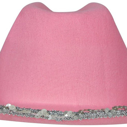Cowboy Hoed Roze Kind van Fiestas Guirca koop je bij Partywinkel