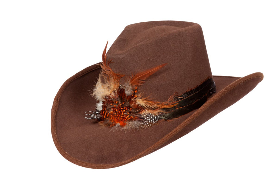 Cowboy Hoed Veren van Wilbers & Wilbers koop je bij Partywinkel