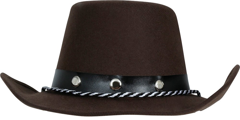 Cowboy Hoed Zwart Kind Vilt van Fiestas Guirca koop je bij Partywinkel