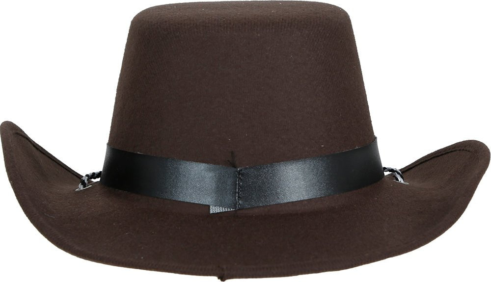 Cowboy Hoed Zwart Kind Vilt van Fiestas Guirca koop je bij Partywinkel