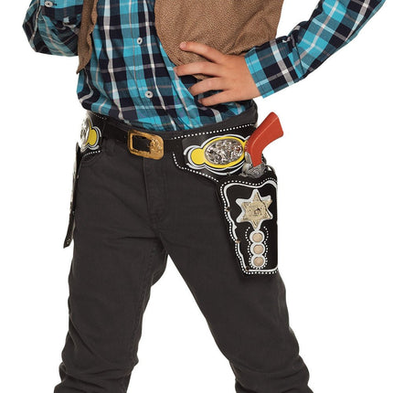 Cowboy Holster 18cm van Boland koop je bij Partywinkel