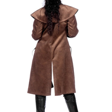 Cowboy Jas Bruin Dames van Wilbers & Wilbers koop je bij Partywinkel