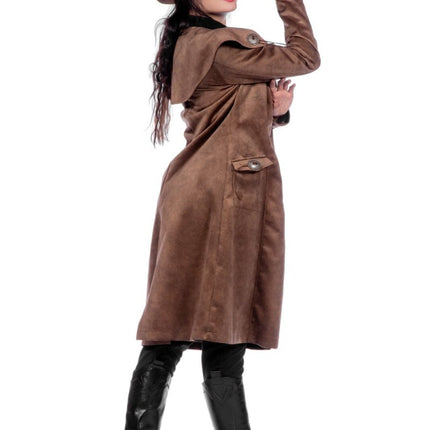 Cowboy Jas Bruin Dames van Wilbers & Wilbers koop je bij Partywinkel