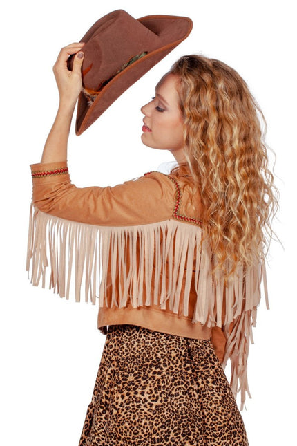 Cowboy Jas Festival Dames van Wilbers & Wilbers koop je bij Partywinkel