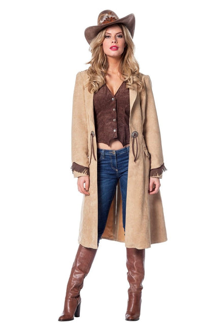 Cowboy Kostuum Dames 2 delig van Wilbers & Wilbers koop je bij Partywinkel