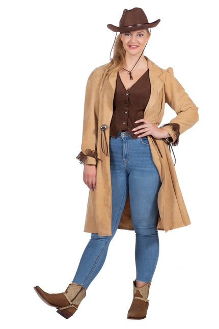 Cowboy Kostuum Dames 2 delig van Wilbers & Wilbers koop je bij Partywinkel
