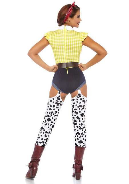 Cowboy Kostuum Dames Bodysuit Leg Avenue van Leg Avenue koop je bij Partywinkel
