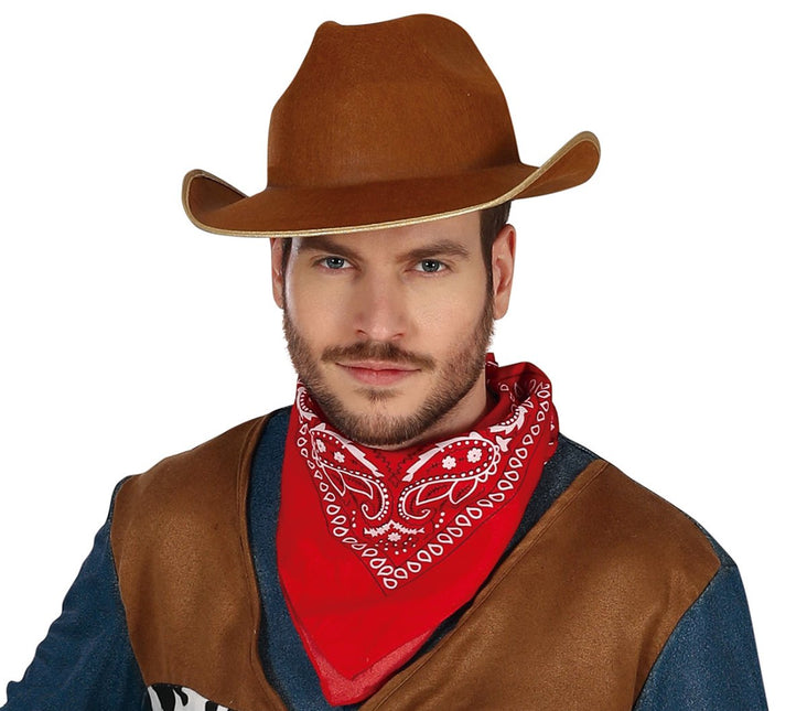 Cowboy Kostuum Heren Bruin van Fiestas Guirca koop je bij Partywinkel