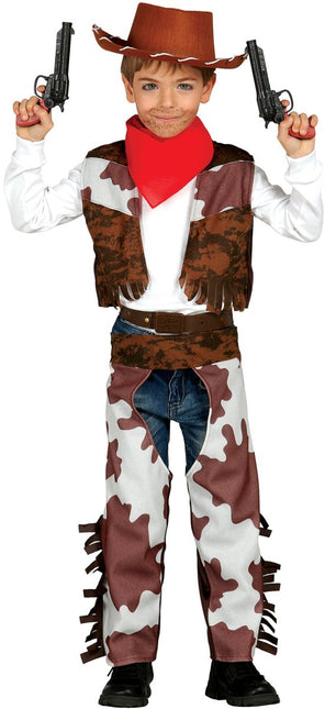 Cowboy Kostuum Kind Bruin van Fiestas Guirca koop je bij Partywinkel