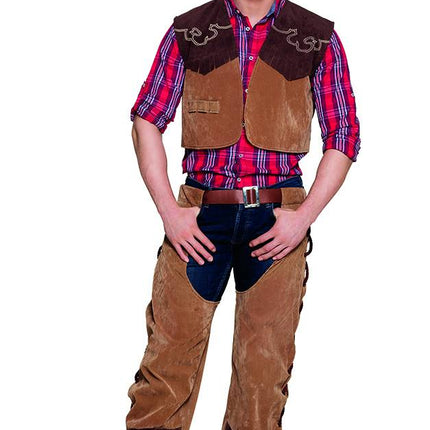 Cowboy Pak Bruin van Boland koop je bij Partywinkel