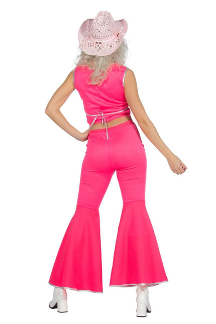 Cowboy Set Dames Roze van Wilbers & Wilbers koop je bij Partywinkel