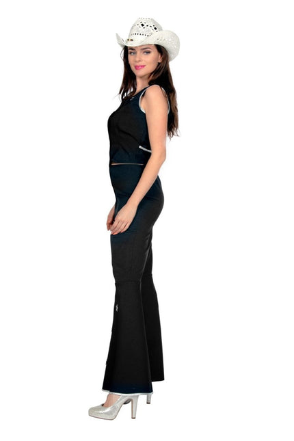 Cowboy Set Dames Zwart van Wilbers & Wilbers koop je bij Partywinkel