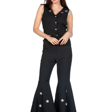 Cowboy Set Dames Zwart van Wilbers & Wilbers koop je bij Partywinkel
