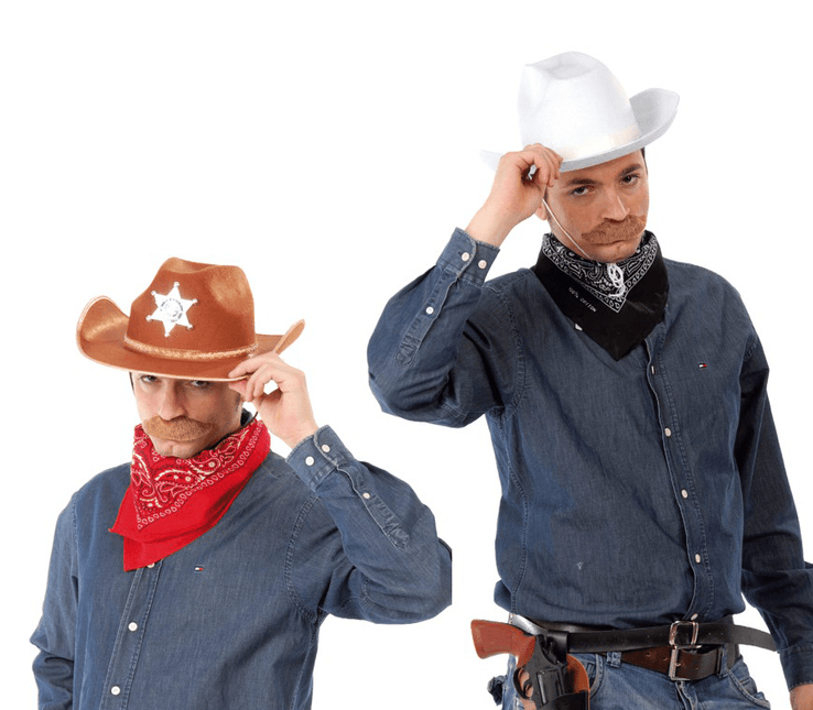 Cowboy Sjaal 52cm van Fiestas Guirca koop je bij Partywinkel