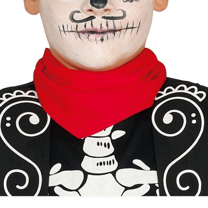Cowboy skelet Halloween Kostuum Kind van Fiestas Guirca koop je bij Partywinkel