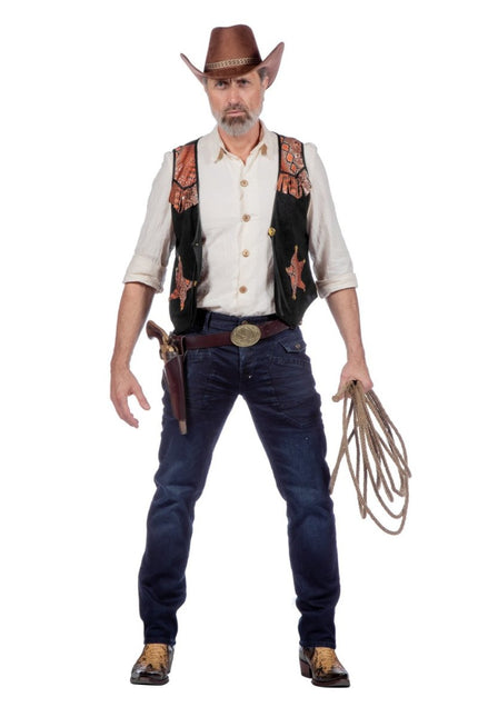Cowboy Vest Slang van Wilbers & Wilbers koop je bij Partywinkel