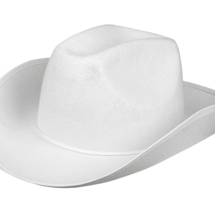 Cowboyhoed Rodeo Wit van Boland koop je bij Partywinkel