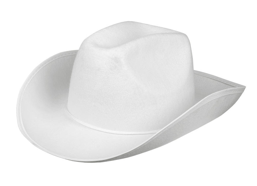 Cowboyhoed Rodeo Wit van Boland koop je bij Partywinkel