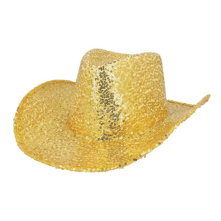 Cowgirl Hoed Goud van Boland koop je bij Partywinkel