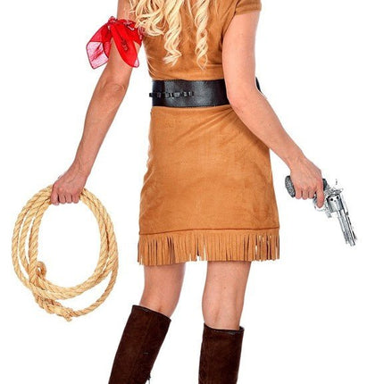 Cowgirl Kostuum Bruin Dames van Widmann koop je bij Partywinkel