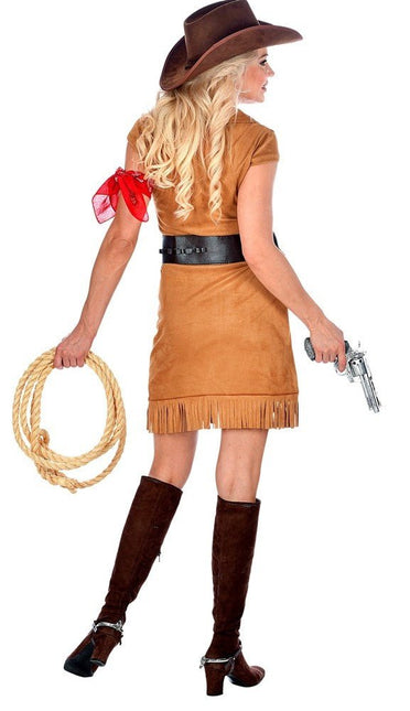 Cowgirl Kostuum Bruin Dames van Widmann koop je bij Partywinkel