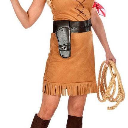 Cowgirl Kostuum Bruin Dames van Widmann koop je bij Partywinkel