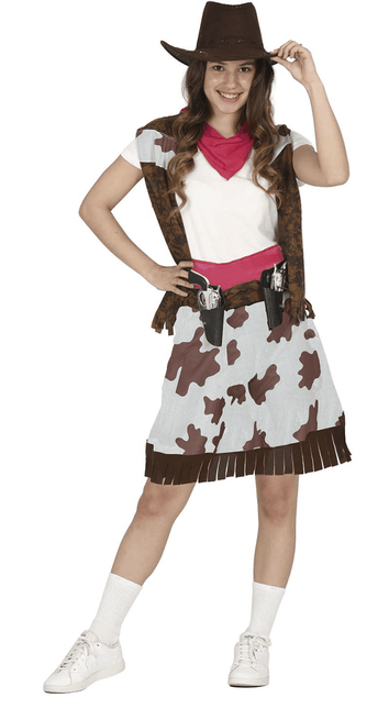 Cowgirl Kostuum Kind 14/16 jaar van Fiestas Guirca koop je bij Partywinkel