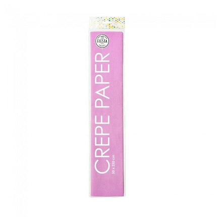 Crepe Papier Lila 50cm 2,5m van WeFiesta koop je bij Partywinkel