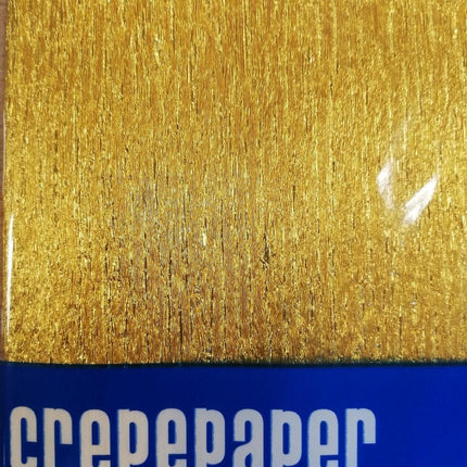 Crepepapier Goud 50cm 1,5m van Haza Witbaard koop je bij Partywinkel