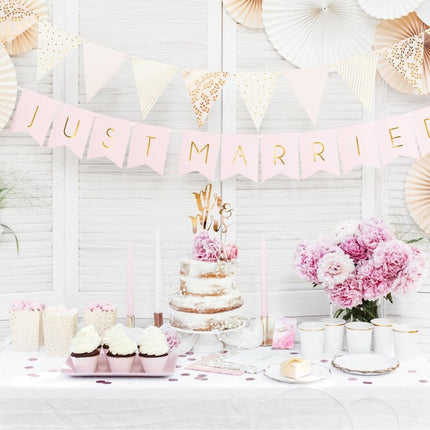 Cupcake Vormpjes Lichtroze Pastel 7,6cm 6st van Partydeco koop je bij Partywinkel