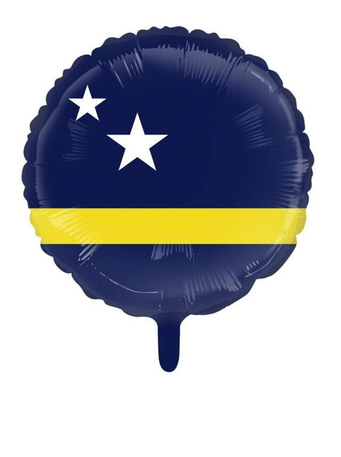Curacao Helium Ballon Leeg 45cm van WeFiesta koop je bij Partywinkel
