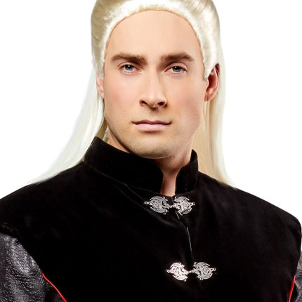 Daemon Targaryen Pruik van Rubies koop je bij Partywinkel