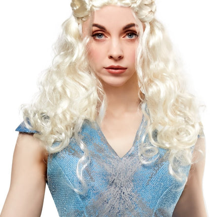 Daenerys Targaryen Pruik van Rubies koop je bij Partywinkel