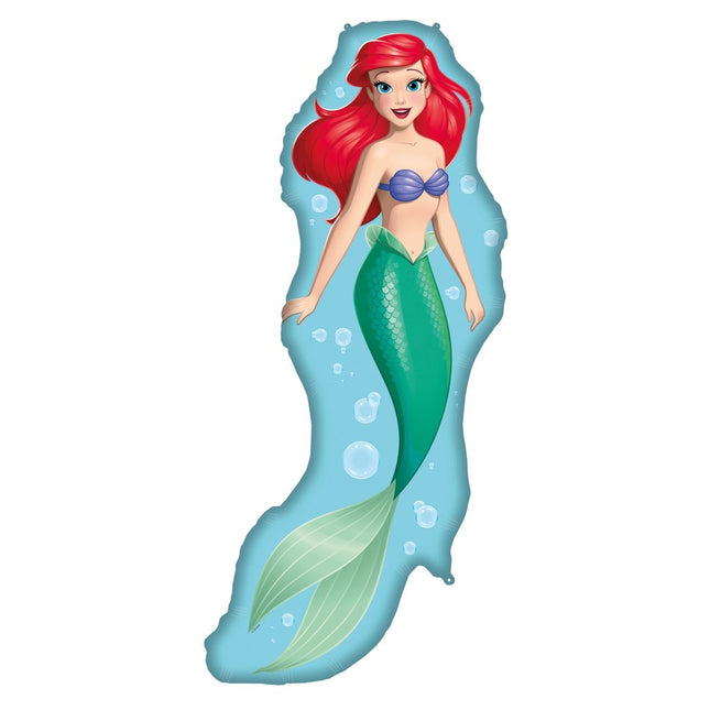 De Kleine Zeemeermin Helium Ballon Leeg 99cm van Procos koop je bij Partywinkel
