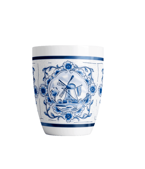 Delfts blauwe mok - Ochtendhumeur van Paper Dreams koop je bij Partywinkel