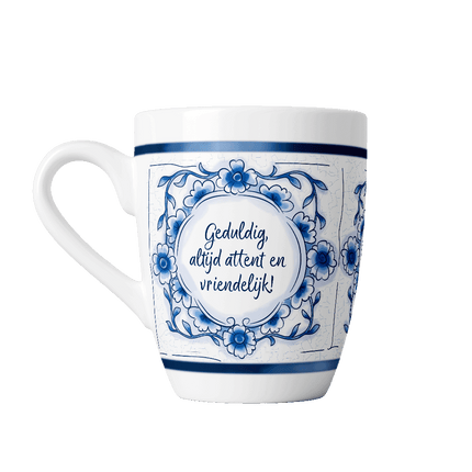 Delfts blauwe mok - Oma van Paper Dreams koop je bij Partywinkel